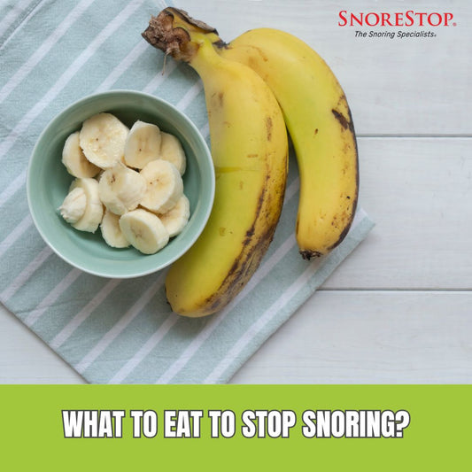 What to Eat to Stop Snoring?