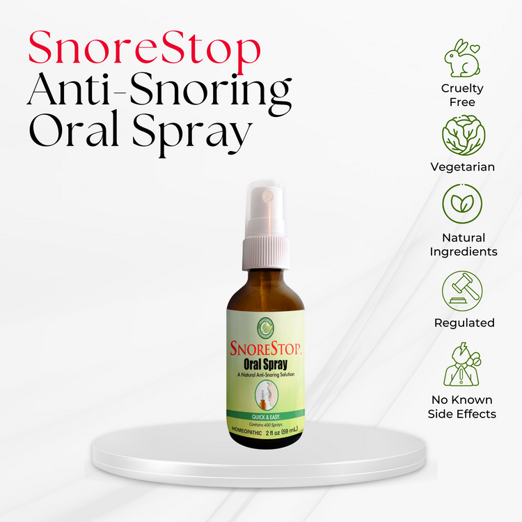 SnoreStop® Anti-Snoring Oral Spray