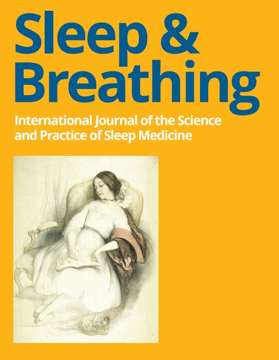 Cover of the medical journal Sleep and Breathing