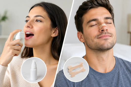 Oral Spray Versus Nasal Strips: Which Fits?