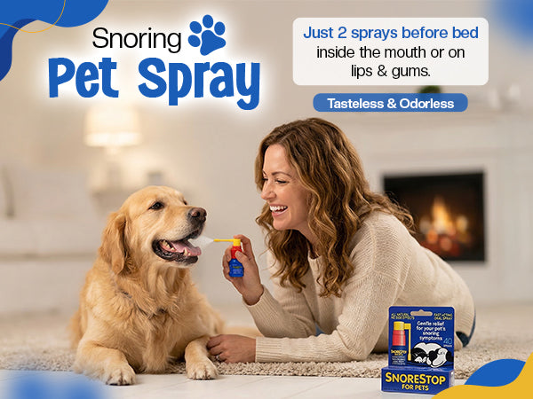 SnoreStop for Pets Anti-Snoring Spray