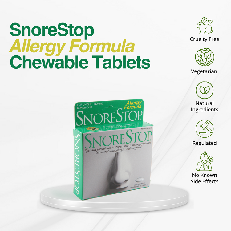 SnoreStop Anti-Snoring Multi Allergy Formula