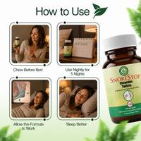 SnoreStop® Anti-Snoring Chewable Tablets