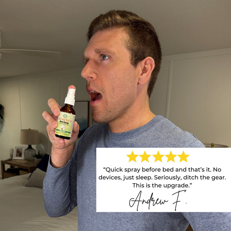 SnoreStop Anti-Snoring Oral Spray