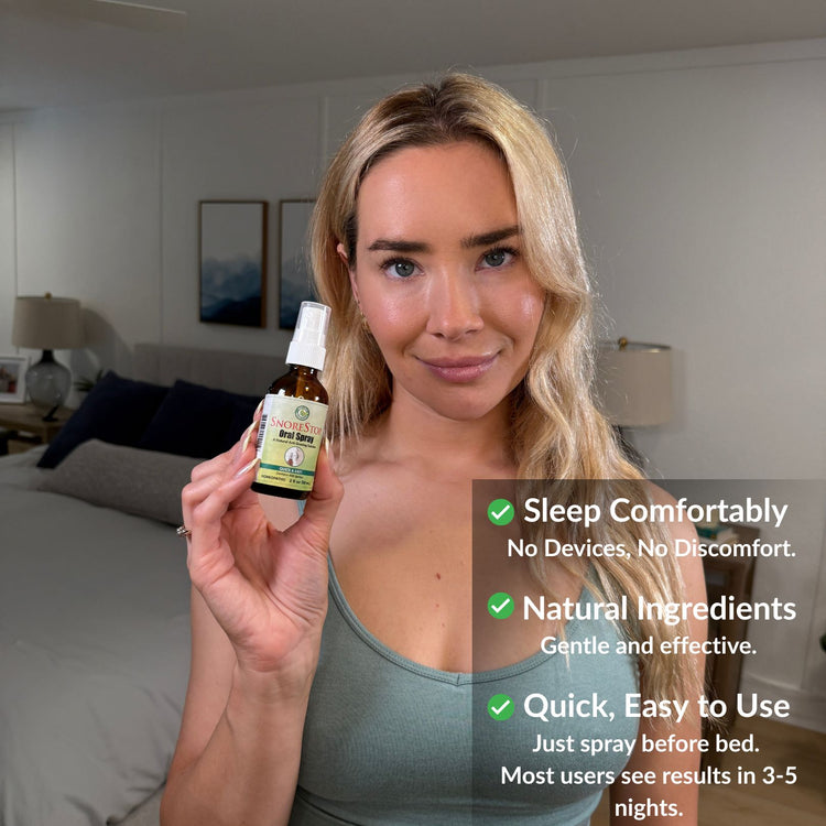 SnoreStop Anti-Snoring Oral Spray