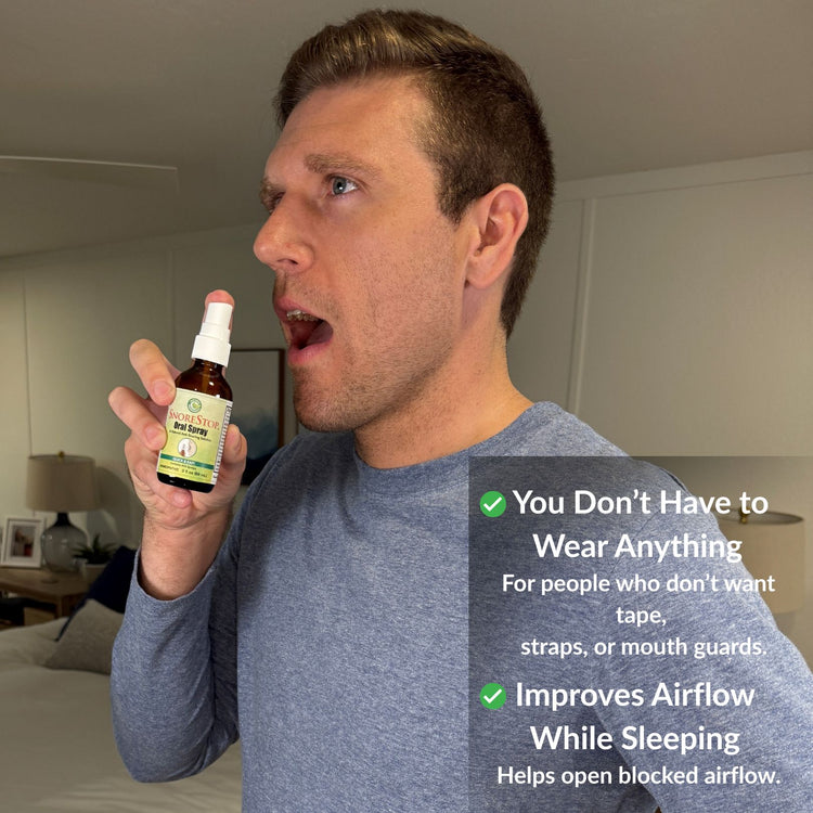 SnoreStop Anti-Snoring Oral Spray