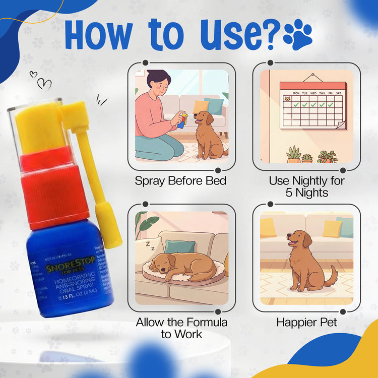 SnoreStop for Pets Anti-Snoring Spray