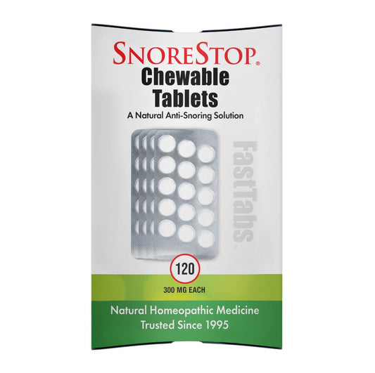 SnoreStop Anti-Snoring Chewable Tablets