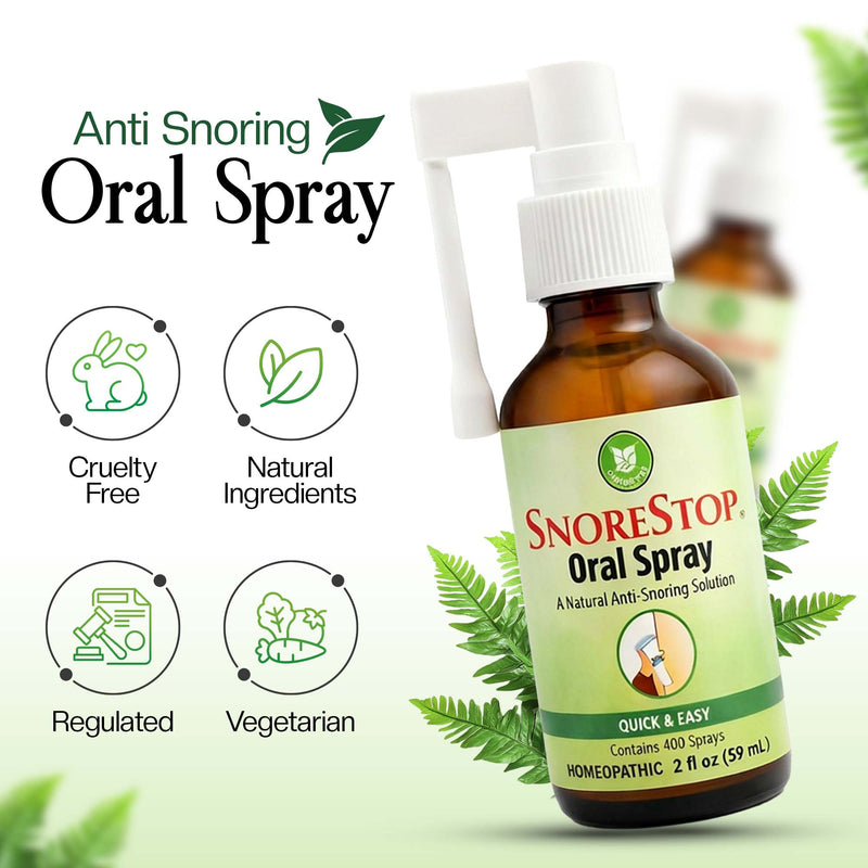 SnoreStop® Anti-Snoring Oral Spray