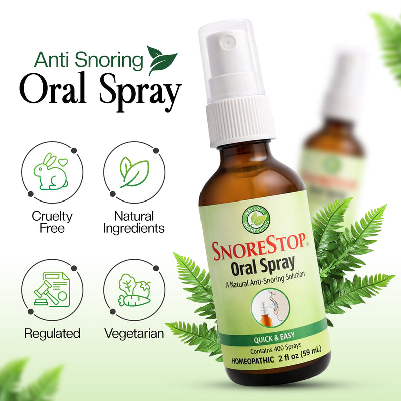SnoreStop® Anti-Snoring Oral Spray