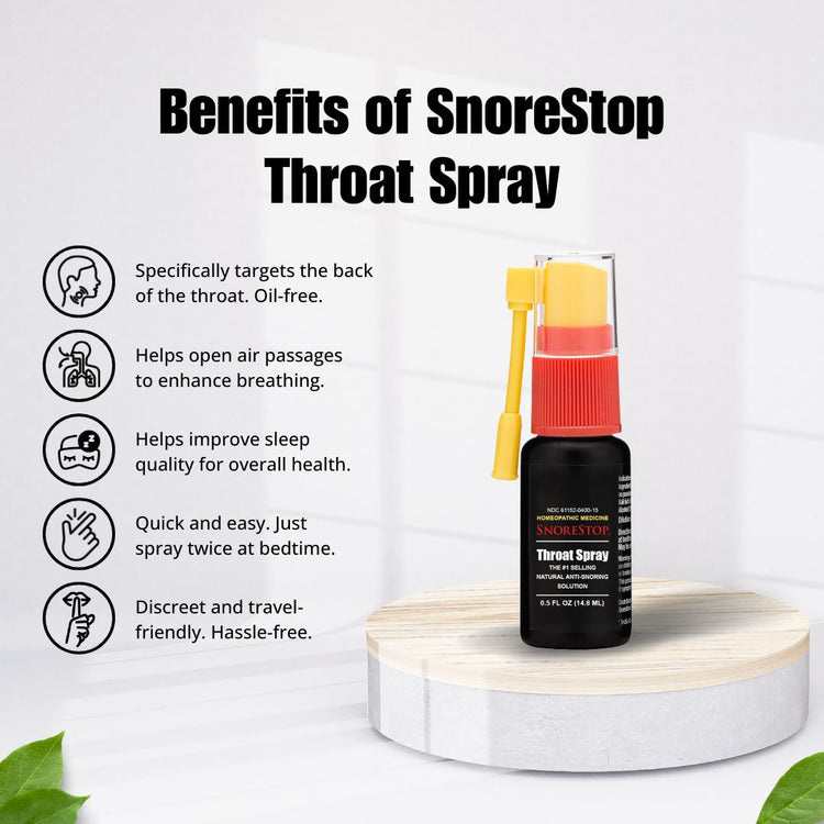 SnoreStop Anti-Snoring Throat Spray