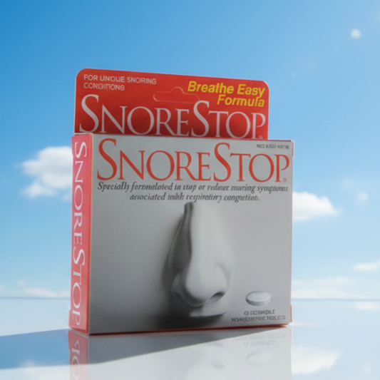 SnoreStop Anti-Snoring Breathe Easy Formula