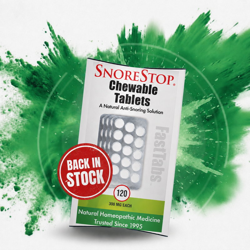SnoreStop® Anti-Snoring Chewable Tablets