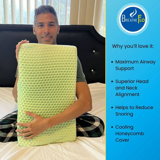 SnoreStop Breathe Flo™  Pillow