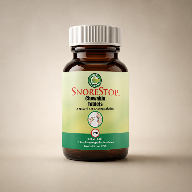 SnoreStop® Anti-Snoring Chewable Tablets