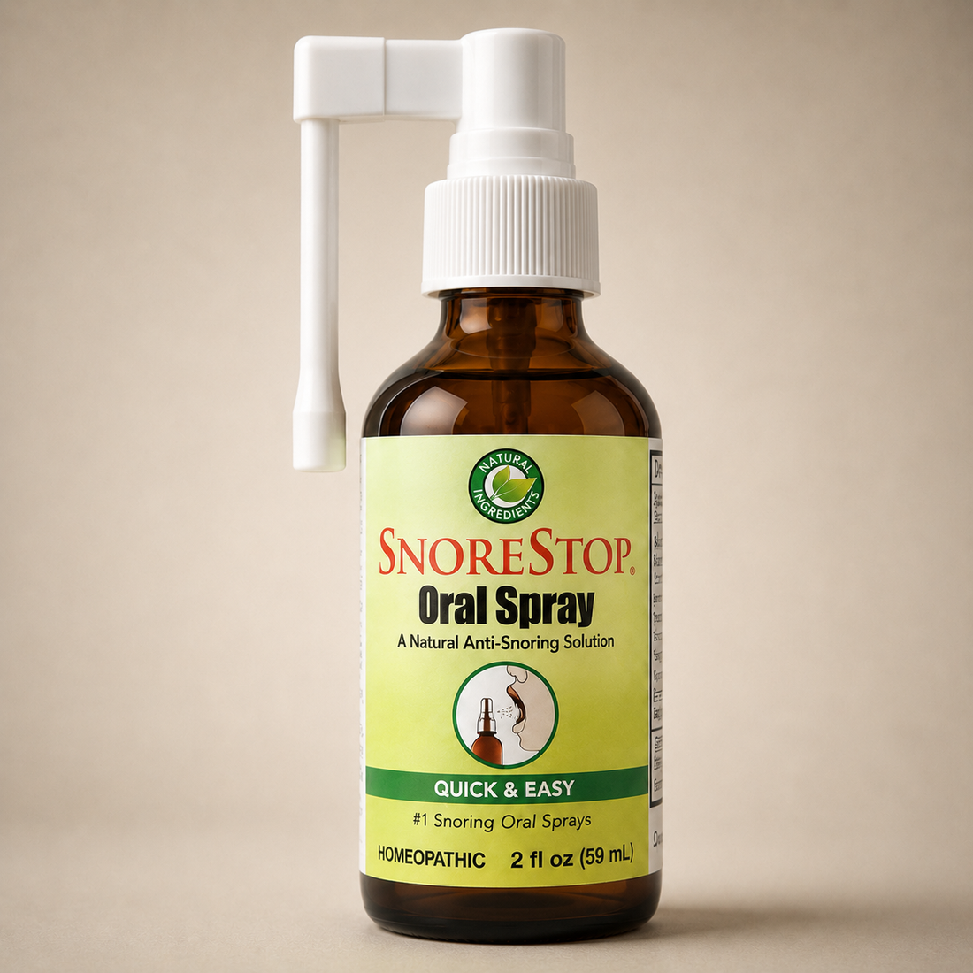SnoreStop Anti-Snoring Oral Spray