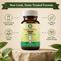 SnoreStop® Anti-Snoring Chewable Tablets