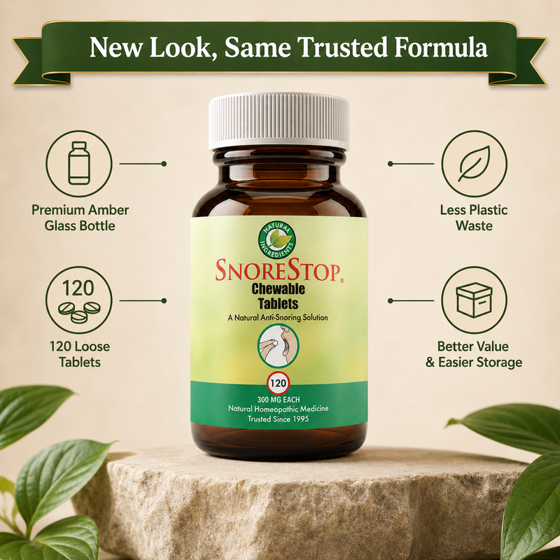 SnoreStop® Anti-Snoring Chewable Tablets