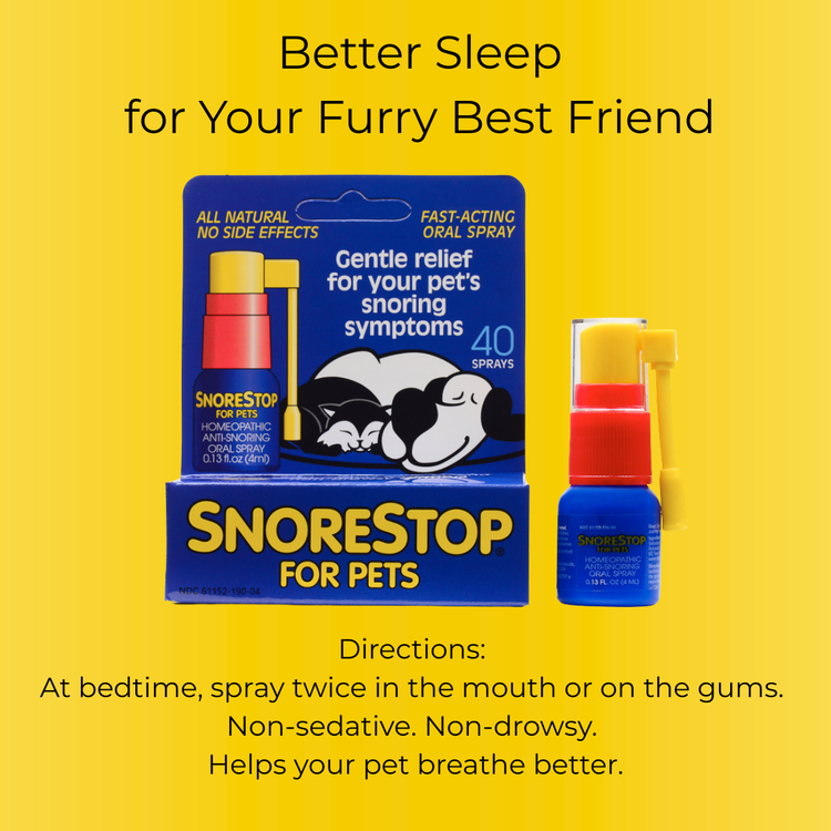 SnoreStop for Pets Anti-Snoring Spray