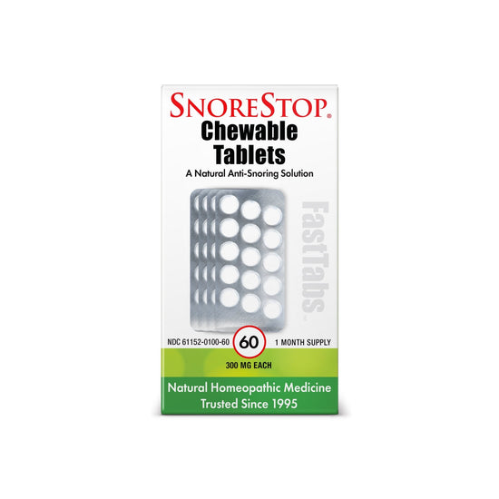 SnoreStop Anti-Snoring Chewable Tablets - SnoreStop