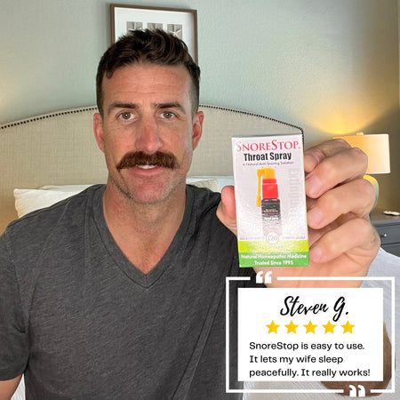 SnoreStop Anti-Snoring Throat Spray - SnoreStop