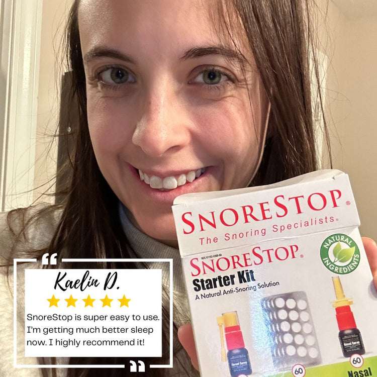 SnoreStop Complete Snore Relief Kit - SnoreStop