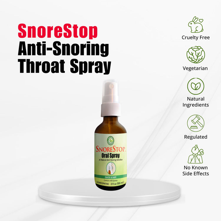 SnoreStop Anti-Snoring Oral Spray