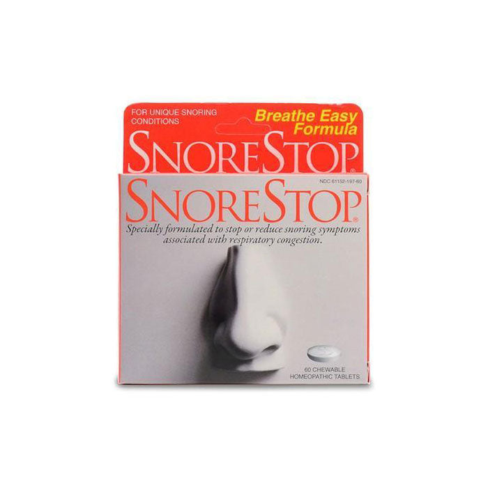 SnoreStop Anti-Snoring Breathe Easy Formula